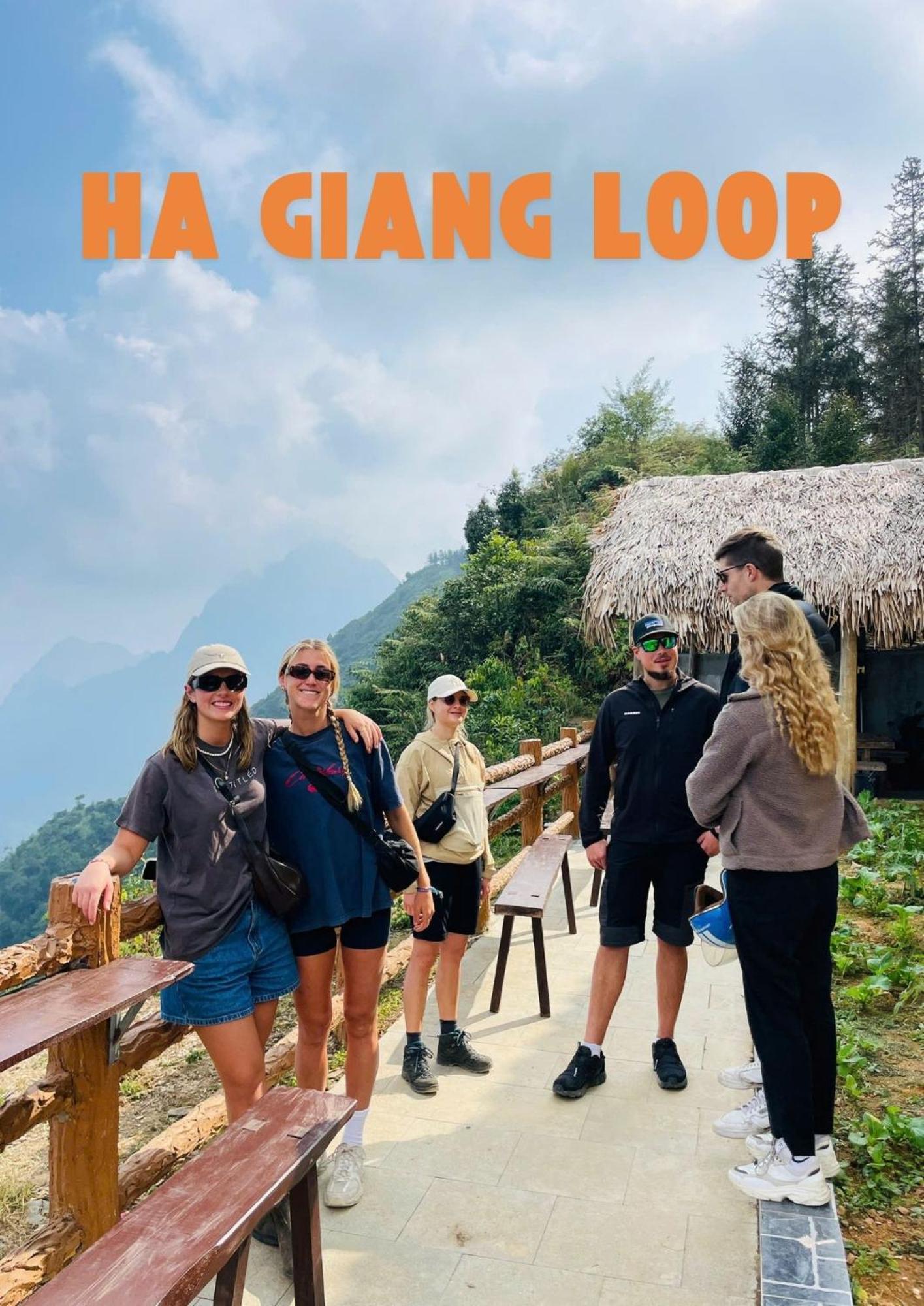 Ha Giang Hostel Bagian luar foto